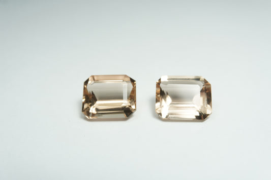 12.65ct Topazes 12x9.5mm
