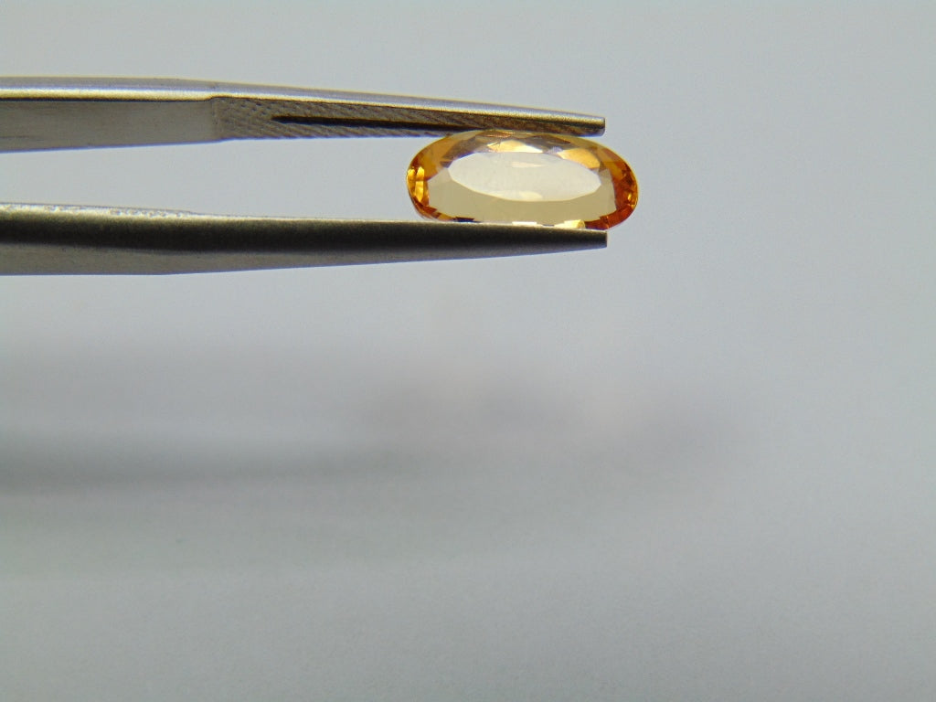 2.12ct Imperial Topaz 10x5mm