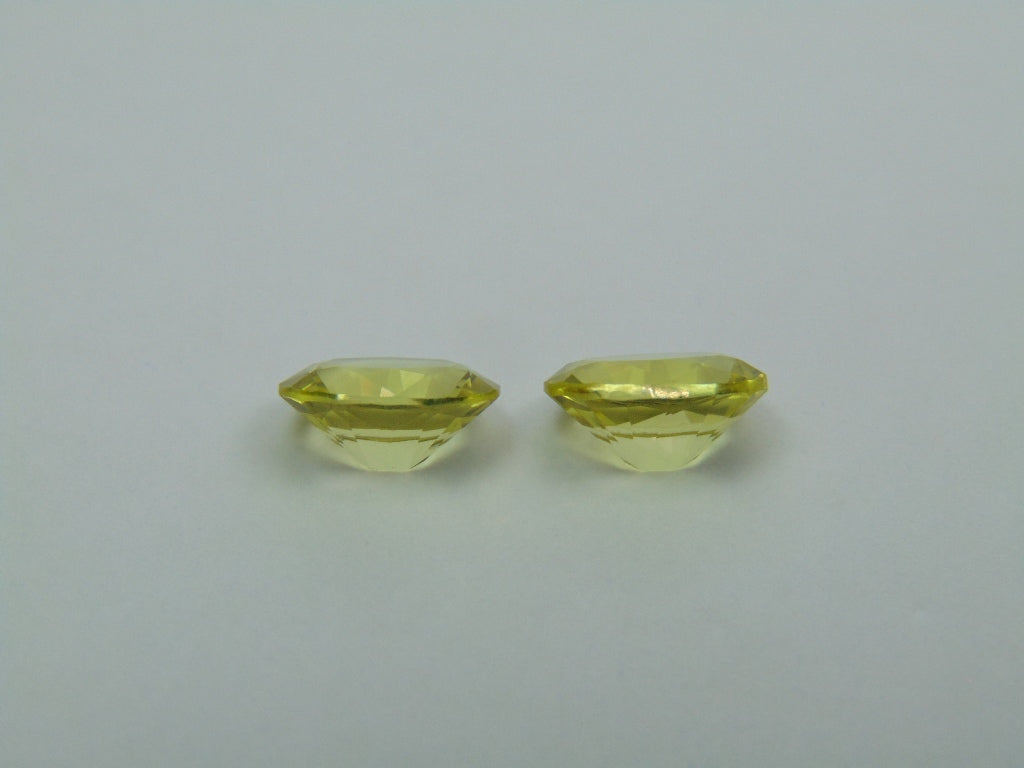 4.28ct Green Gold 10x8mm