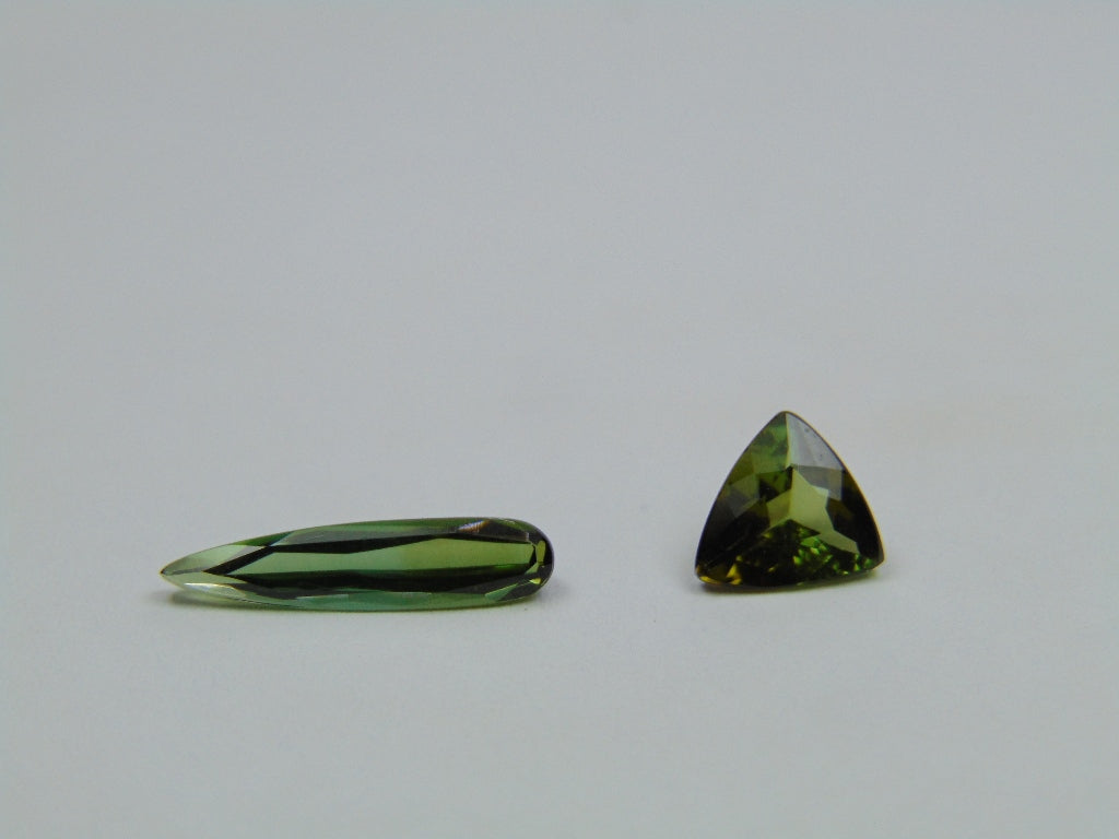 1.90ct Tourmaline 15x3mm 7mm