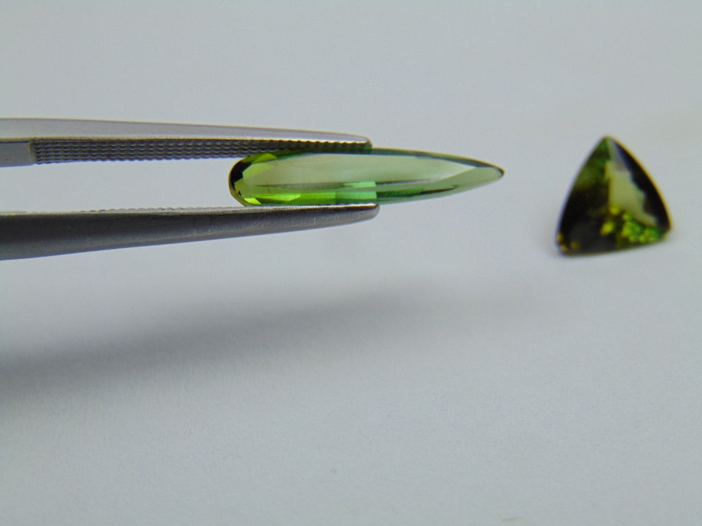 1.90ct Tourmaline 15x3mm 7mm