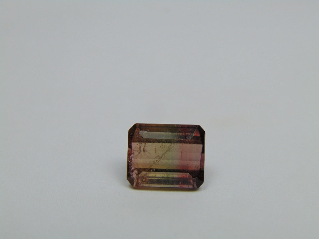 5.45ct Tourmaline Bicolor 11x9mm