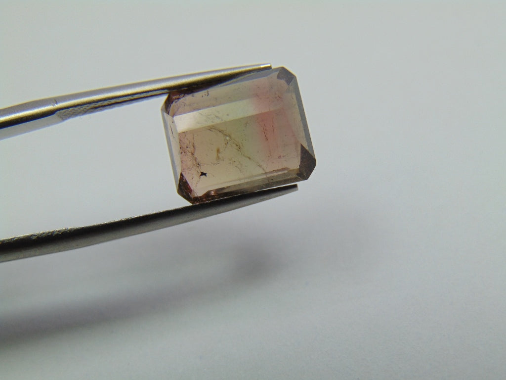 5.45ct Tourmaline Bicolor 11x9mm