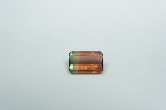 2.27ct Bicolor Tourmaline 10x6mm