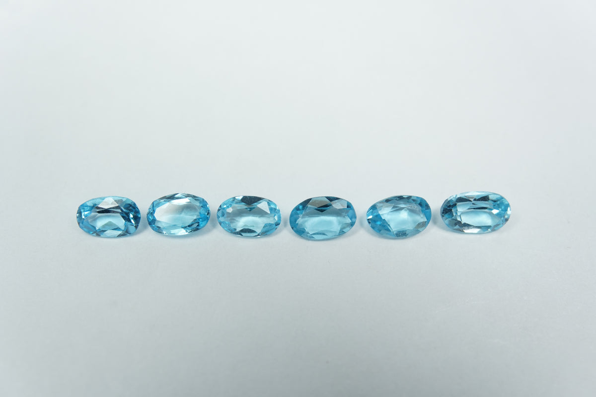 1.63ct Topazes calibrated 5x3mm