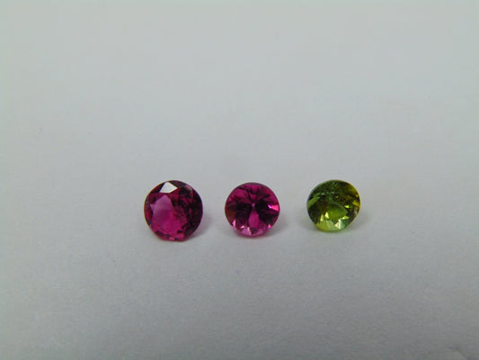1.40ct Tourmaline Mix 5mm
