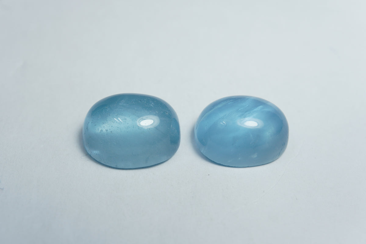 22.20ct Aquamarine cabochon 15x11mm