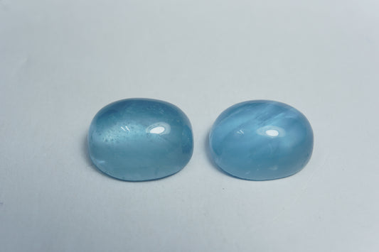 22.20ct Aquamarine cabochon 15x11mm