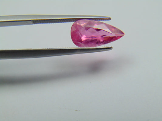 2.05ct Tourmaline Pink 12x6mm