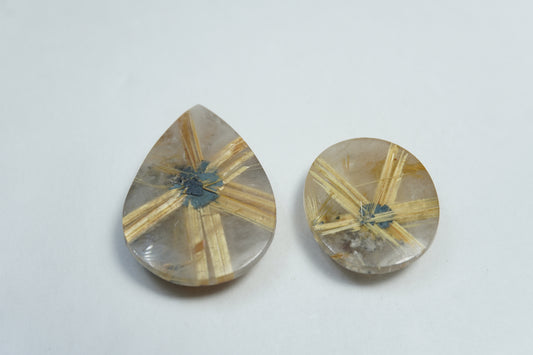 33.80ct Rutile 25x17mm / 18x15mm