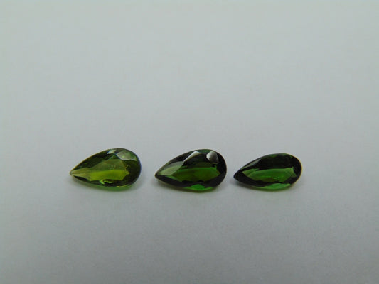 2.20ct Tourmaline 9x4mm 8x5mm 7.5x4mm