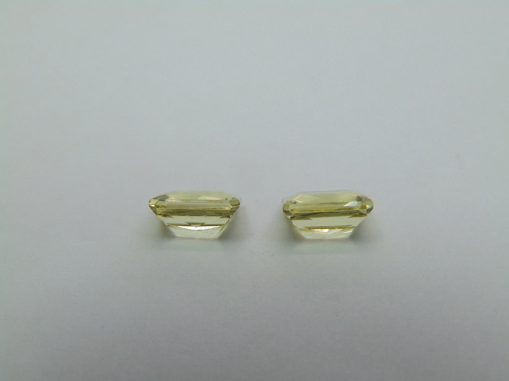 2.85ct Beryl Pair 8x6mm
