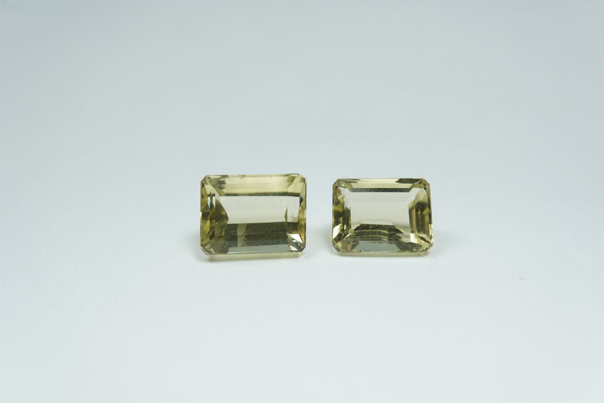 3.80ct Beryls 8.5x6mm / 8x6mm
