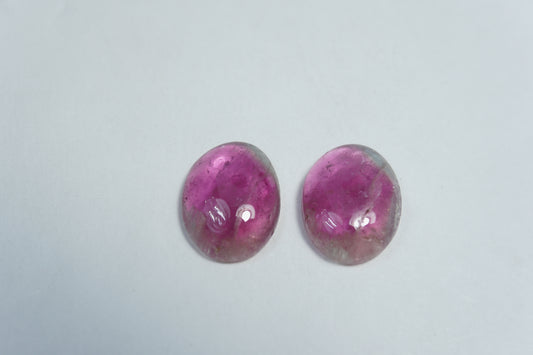 11.25ct Watermelon tourmaline 14.5x11mm