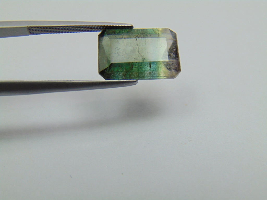 6.75ct Tourmaline Bicolor 14x10mm