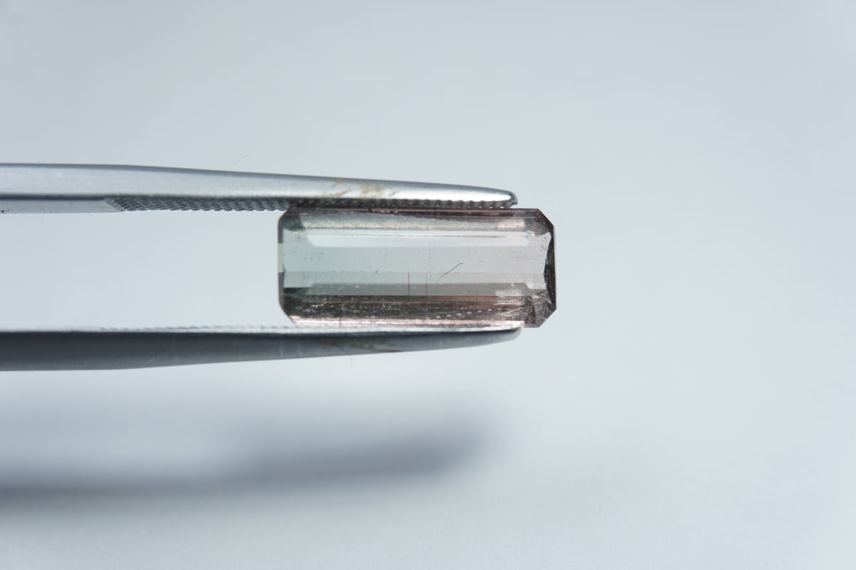 2.77ct Tourmaline bicolor 12x7mm