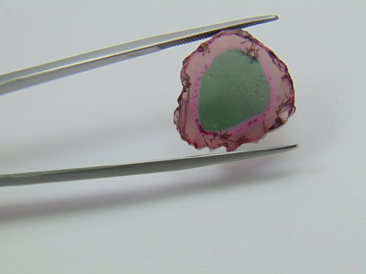 12.85ct Watermelon Tourmaline 18x17mm