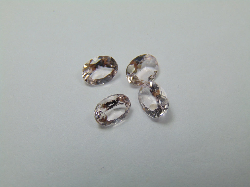 4.05ct Morganite 8x6mm