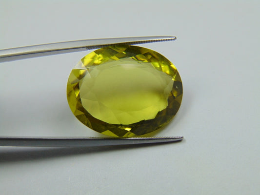 24.80ct Green Gold 24x18mm