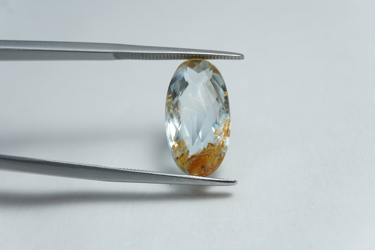 8.20ct Natural color Topaz 17x9mm