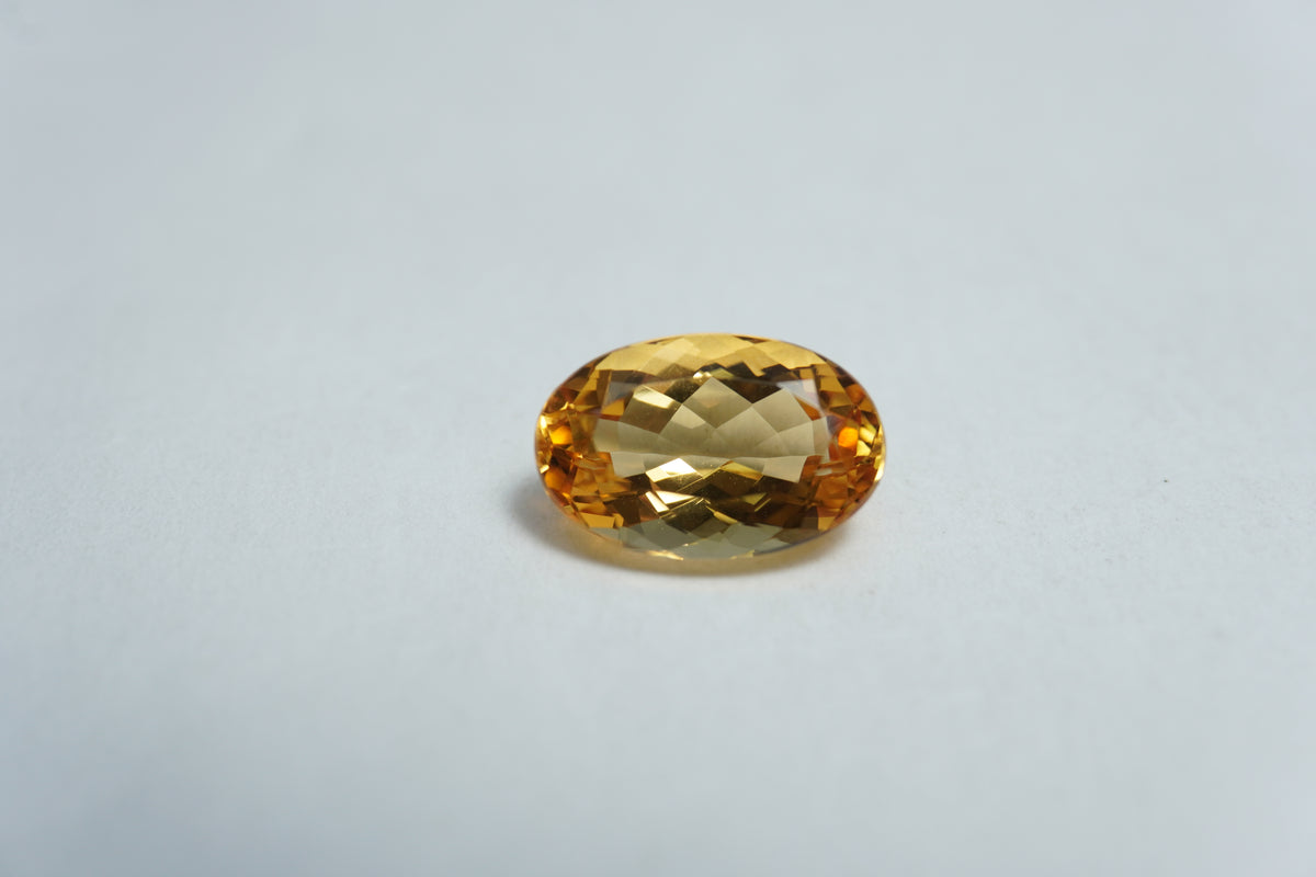 3.28ct Imperial topaz 11x8mm