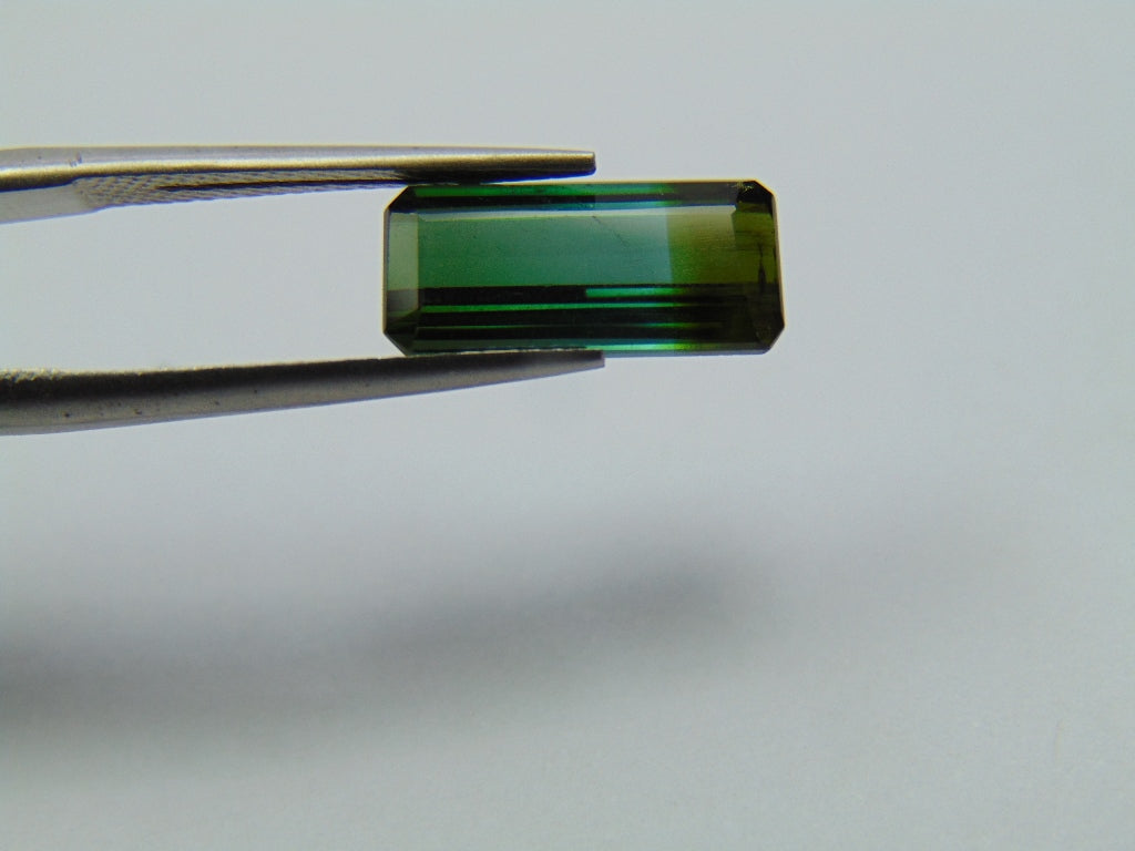 3.40ct Tourmaline Bicolor 13x6mm