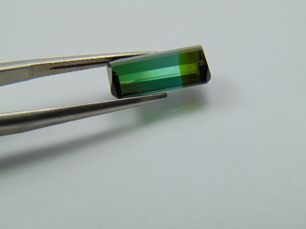 3.40ct Tourmaline Bicolor 13x6mm