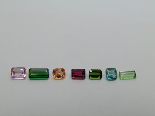 4.13ct Tourmaline Mix