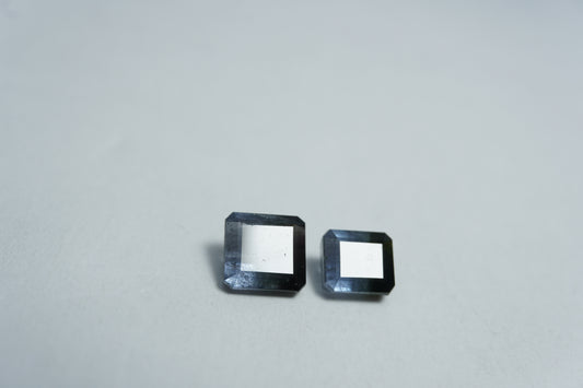 2.65ct Tourmaline bicolor 6x5mm / 6mm