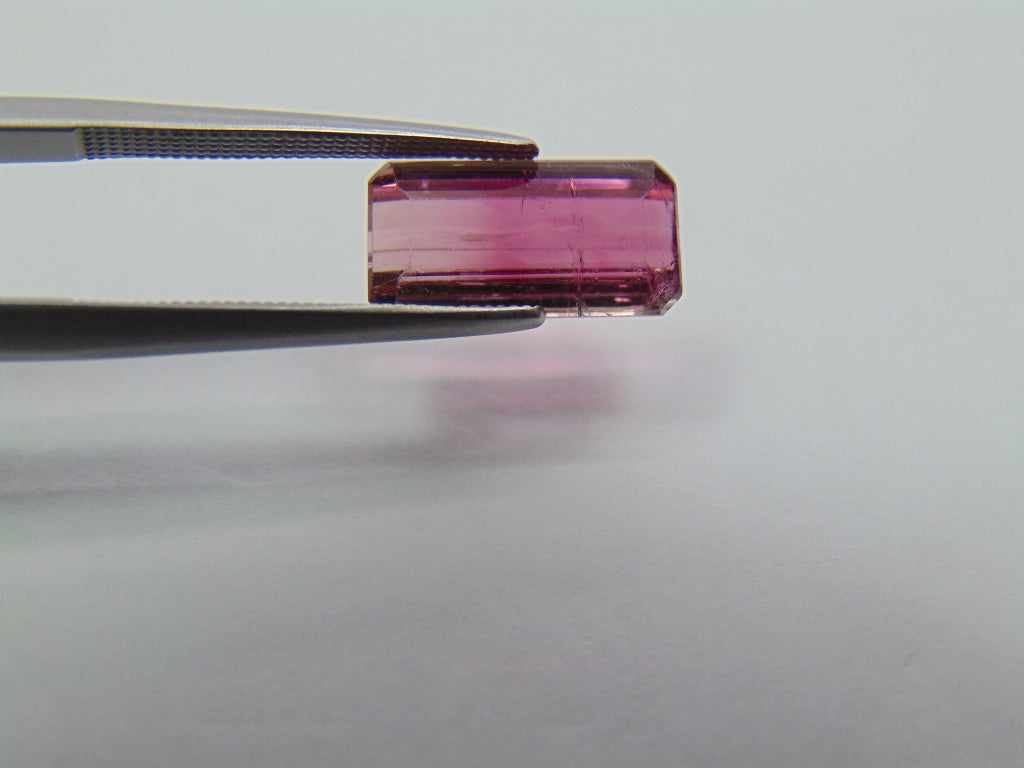 4.35ct Tourmaline Bicolor 13x6mm
