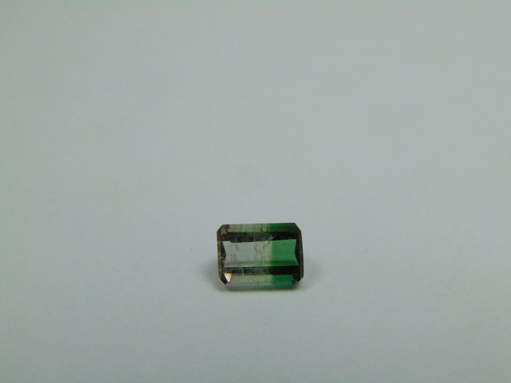 1ct Tourmaline Bicolor 6x5mm