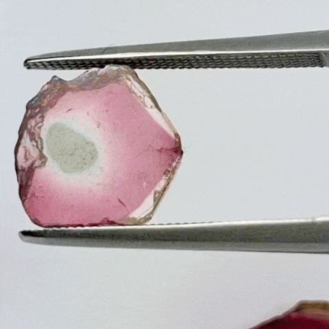 6.20ct Watermelon Tourmaline 12x10mm 11x10mm