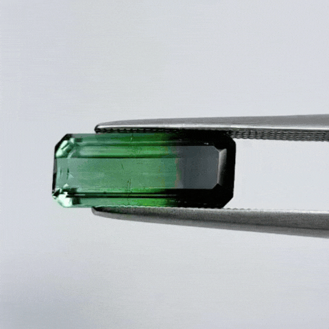 3.48ct Tourmaline Bicolor 14x6mm