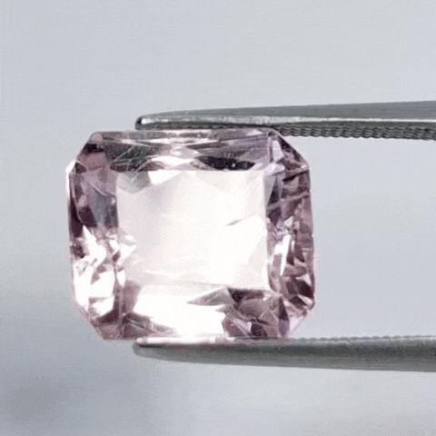 8.04ct Kunzite With Needles 12x10mm