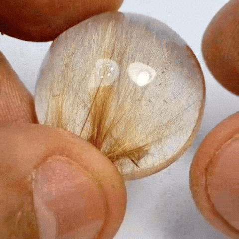 35.30ct Rutile Cabochon 20mm