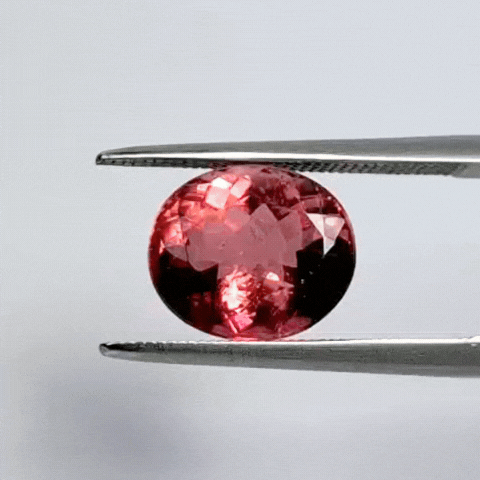 3.70ct Rubellite 10x8.5mm
