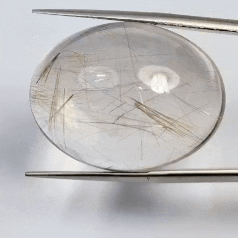 39.55ct Rutile Cabochon 28x21mm