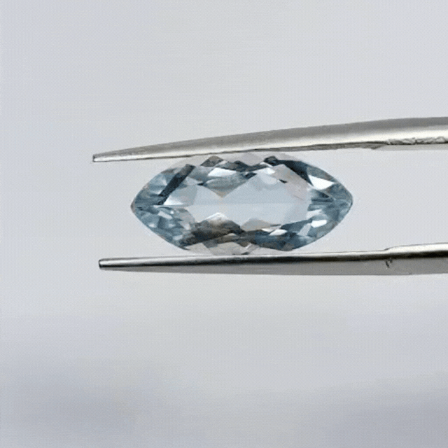 2ct Aquamarine 14x7mm