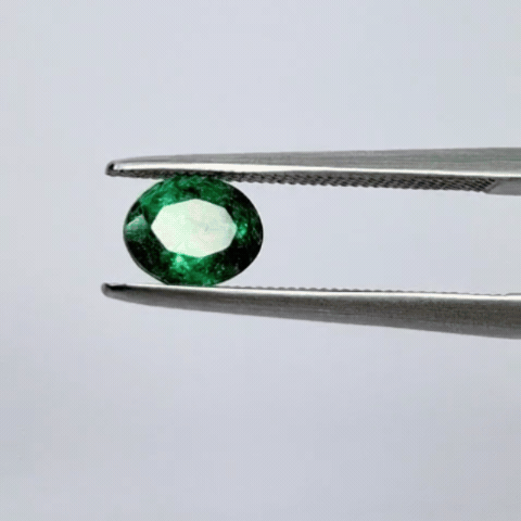 0.87ct Emerald 7x5mm