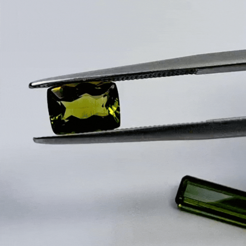 2.43ct Tourmaline 12x4mm 8x6mm