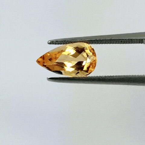 2.79ct Imperial Topaz 12x6mm