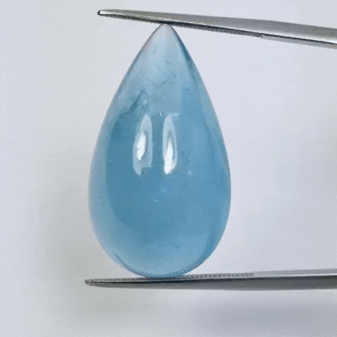 26.20ct Aquamarine Cabochon 28x16mm