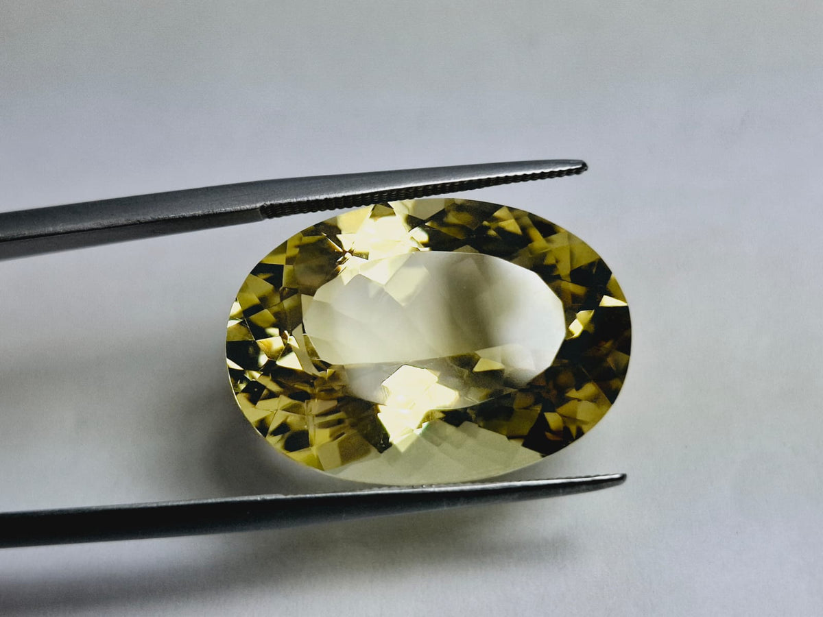 20.90ct Green Gold 22x16mm