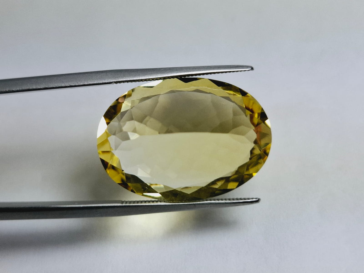20.90ct Green Gold 22x16mm