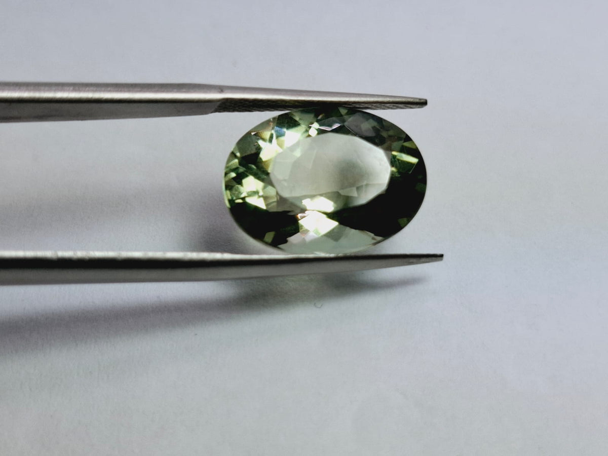 8.90ct Prasiolite 16x12mm