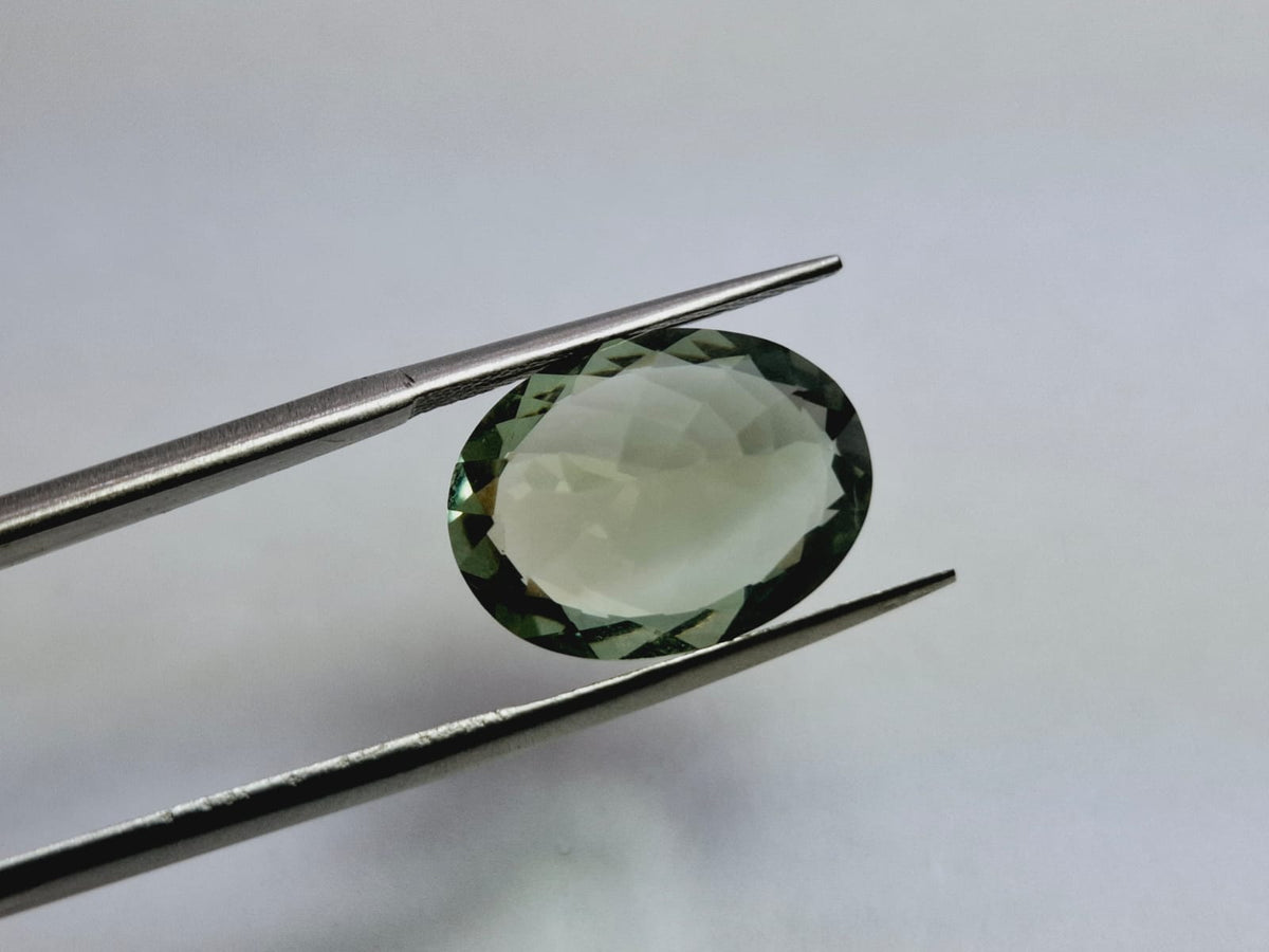 8.90ct Prasiolite 16x12mm