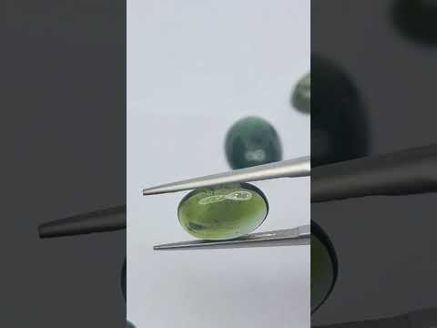 11.10ct Tourmalines cabochon 12x9mm / 11x7mm / 10x7mm / 10x7mm / 8x6mm