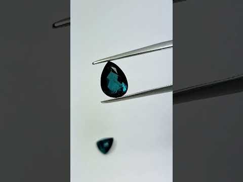 2.87ct Tourmaline blue 10x7mm / 6x5.5mm
