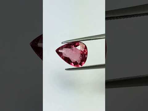 3.03ct Tourmaline pink 12x9mm