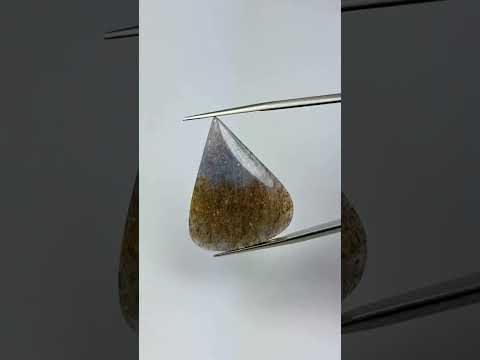 16.16ct Quartz Troilite 29.5x24mm